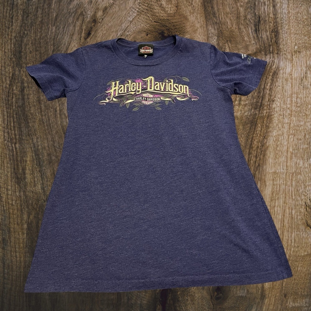 Y2K Women's Harley Davidson‎ T Shirt Large